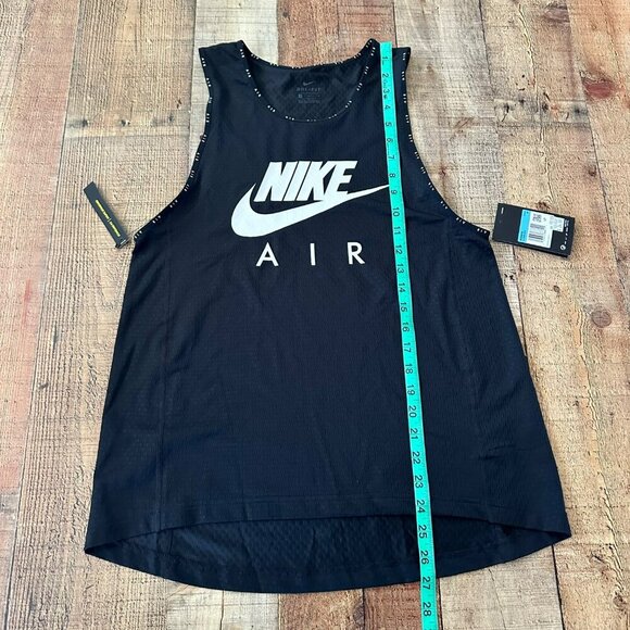 Nike Air Womens Dri-Fit Running Tank Top Black M - Picture 3 of 8